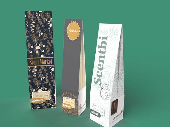 Eco-printed Diffuser Boxes - more than just packaging