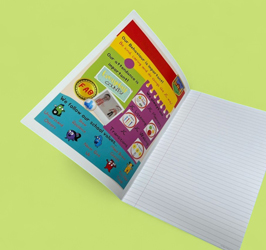 Printed exercise books support classroom education